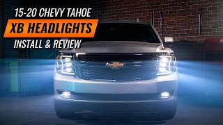 15-20 Chevrolet Tahoe/Suburban Morimoto XB LED Headlights| Install & Review |Headlight Revolution