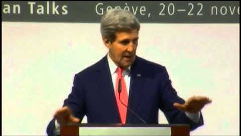 Secretary Kerry Holds a Press Availability After P5+1 Talks With Iran