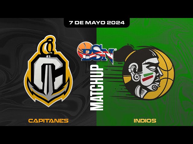 Capitanes de Arecibo vs. Indios de Mayagüez - BSN2024
