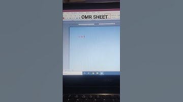 how to create an OMR sheet in MS Word 🖥️👨‍💻 #computer #msword #shortcuts #viral #ytshorts