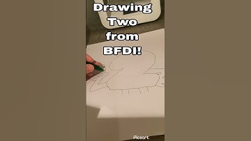 Drawing two from BFDI!
