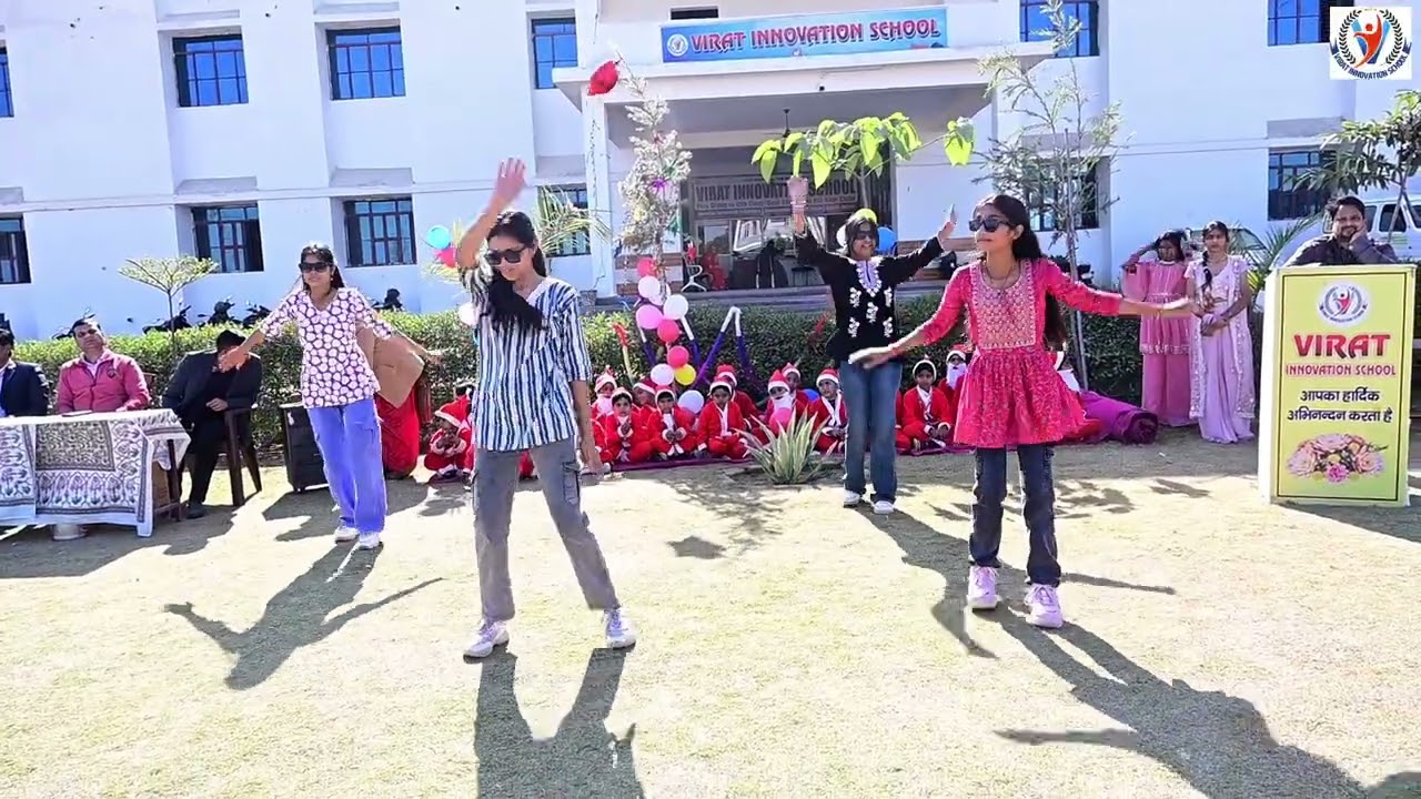 Beautiful Dance Performance by Virat Innovation School Students 🌸💃