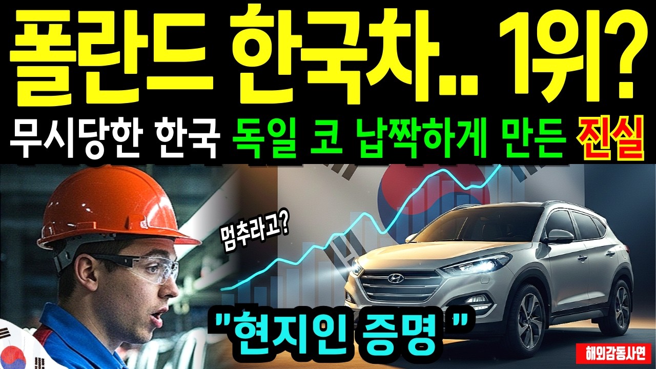 [해외감동사연] 왜 한국차만 1위일까?폴란드에서 터진 충격적 진실-폴란드 현지인 증명