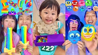 Random Emoji Food Challenge ASMR Compilation! 🥵bubble tea(Part208)