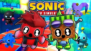 We Became A CHAO In Sonic Speed Simulator!!!