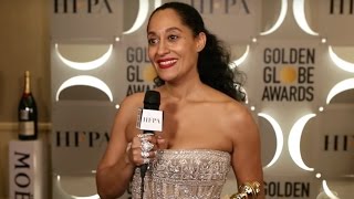 Backstage with Tracee Ellis Ross - Golden Globe Award Winner