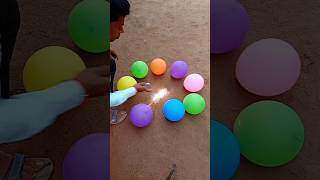 Diwali Special Chokri Vs Balloon #Ramcharan110 #Experiment