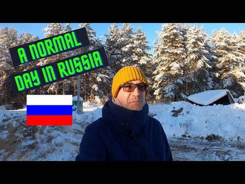 Living In Russia As A Foreigner - One Day Of My Life - A Normal Day In Russia #1