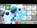 Trading SHIVER WOLF & SNOWY MAMMOTH in Adopt Me! What Are They Worth?