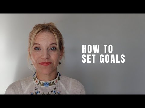 How to set goals