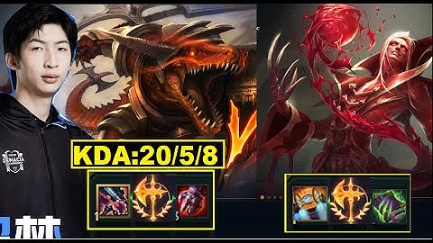 Xiao Chao Meng Cầm Renekton 1 Vs 9 Cực Gắt Khi Đối Đầu Vladirmir Đi Top/DariusLol