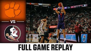 Clemson vs. Florida State Condensed Game | 2022-23 ACC Men’s Basketball