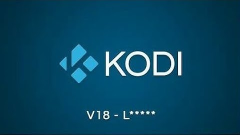 Download Kodi 18 