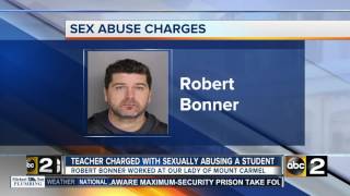 Catholic school teacher charged with sex abuse of student