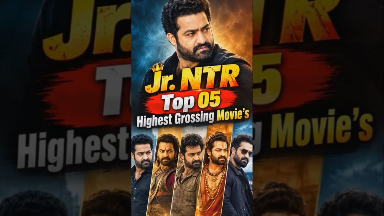Jr. NTR | Top 05 Highest Grossing Movie's | Collection & Verdict | Jr. NTR Top 05 Hit's