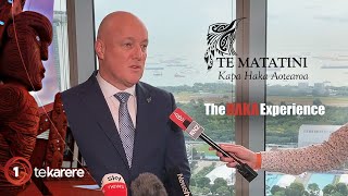 Te Wehi Haka, Te Matatini alongside PM delegation on Asia tour