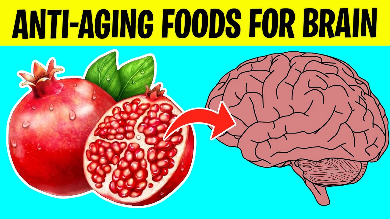 12 Best Anti-Aging Foods For Your Brain - YouTube
