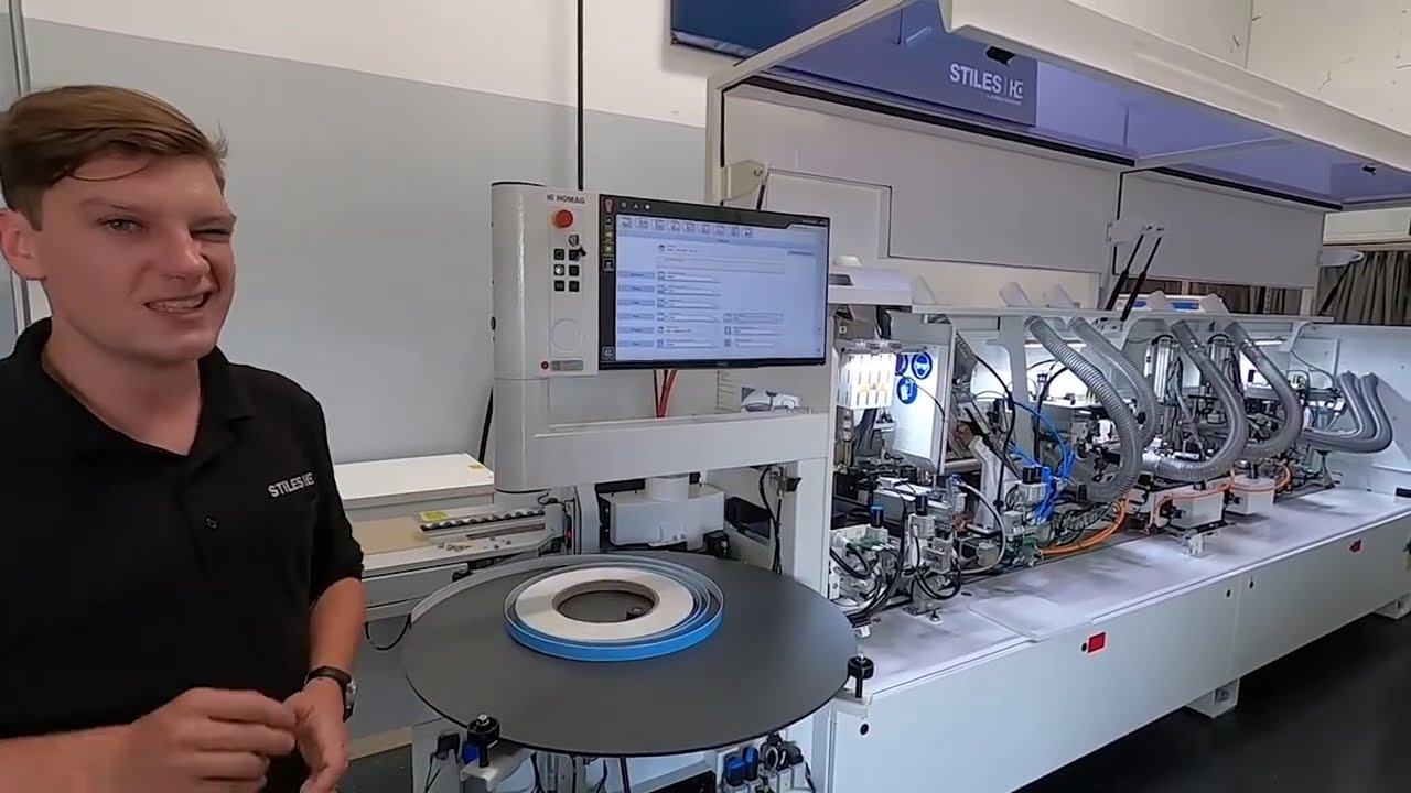 HOMAG EDGETEQ 4.5 Edgebander - Walkthrough and Overview