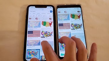 iPhone XS Max vs Pixel 2 XL Touch/Scroll Latency Test