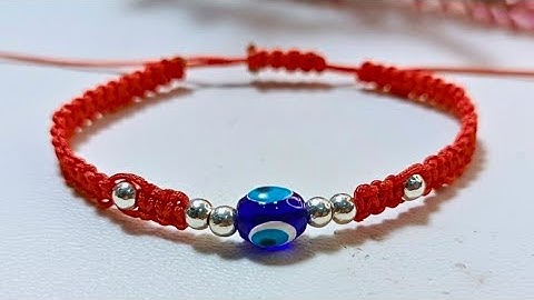 How to Make Macrame Bracelets Square Knot with Seed Beads | Macrame Bracelet Tutorial for Beginners