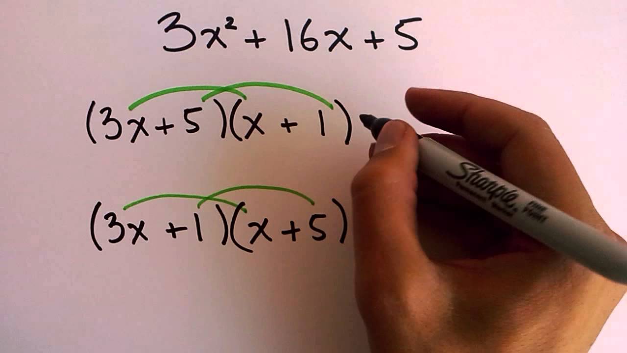 Factoring Quadratic Expressions Pt. 3 - YouTube