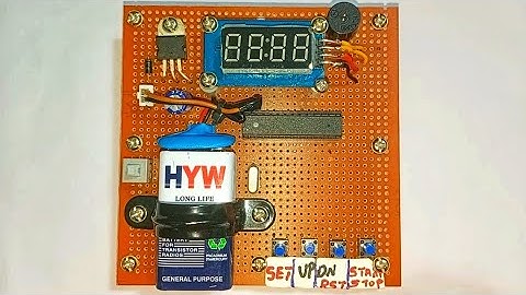 Timer with 7 Segment Display