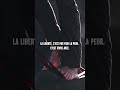 La peur ne part jamais vraiment.