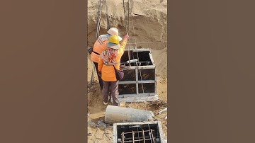 Technical Install column rebar before casting footing concrete
