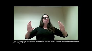 Ch   6. Communication Considerations and Relational Dialectical Tensions