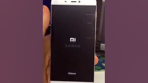 Xiaomi MI5 brand new reboot problem