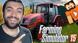 EFSANE BAŞLASIN !!! | Farming Simulator 15 #1