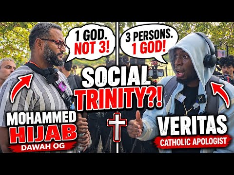Mohammed Hijab vs Veritas: Social Trinity Showdown! Catholic vs Dawah OG | Speakers’ Corner