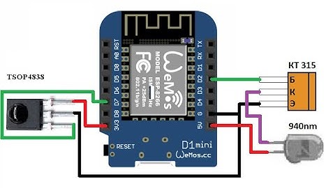 Управление телевизором из браузера  на esp8266