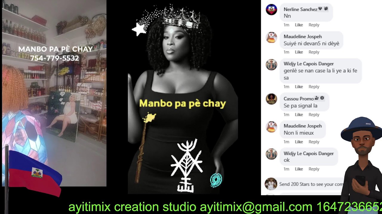 La reine Mali gentan vire nan nators ankò- Shell monte live, konpetisyon manbo nators la kòmanse