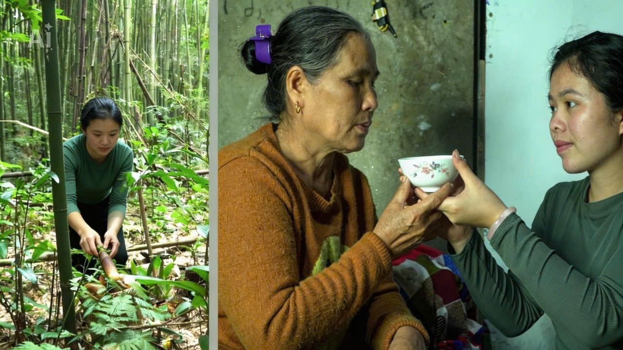 Измученная: Она в одиночку, в грязной одежде, отправилась в дикую природу, чтобы спасти бабушку