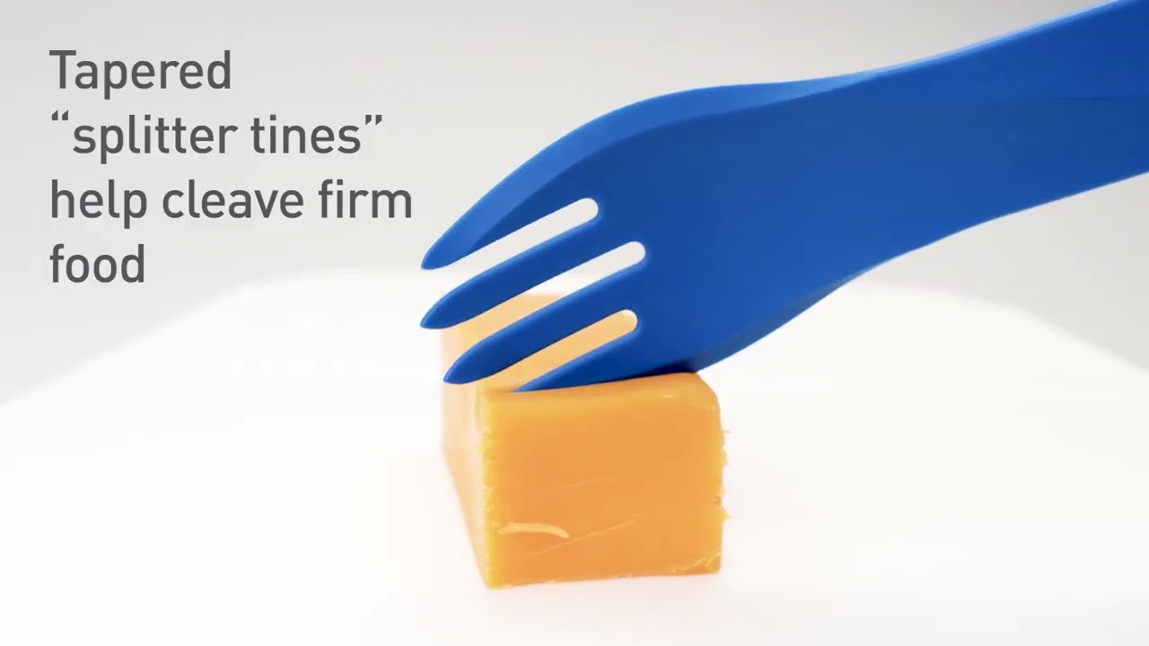Preview of humangear GoBites Bio Uno Long Spork - Package of 2 Video