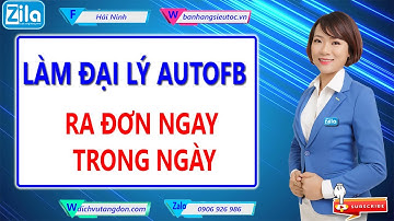 LÀM ĐẠI LÝ AUTOFB RA ĐƠN NGAY TRONG NGÀY | HẢI NINH 0906926986