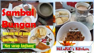 How to Make SAMBAL or BUNGAN