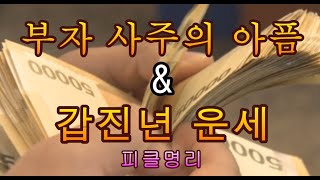 부자 사주의 아픔 그리고 갑진년 운세 첫번빼 - 피클명리