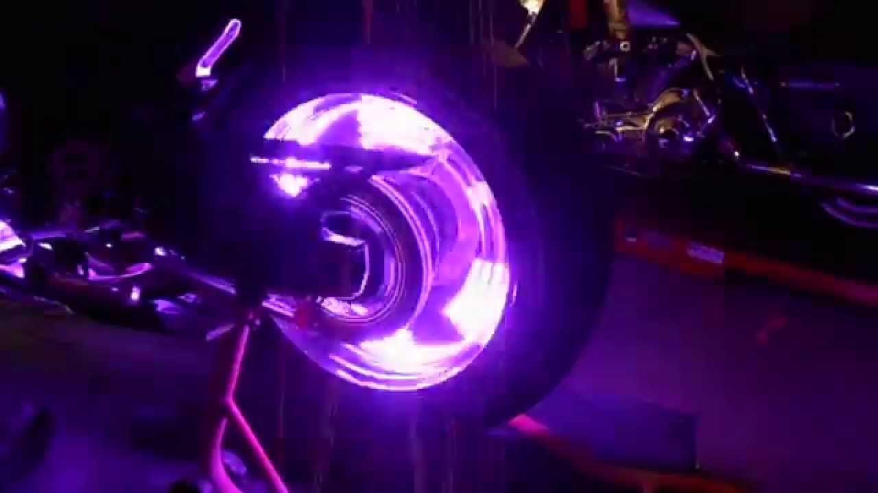 BMW S1000RR LED Wheel Lights by Chrome Glow