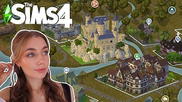 Exploring My Fantasy Save File Part 2 │ No CC │ Sims 4