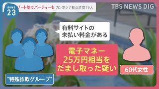 カンボジア拠点特殊詐欺グループ19人を日本に移送、都内の警察署へ「旅行気分で来た人も…」東南アジア拠点の犯行が相次ぐ背景とはー【news23】｜TBS NEWS DIG