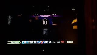 DeAndre Hopkins Walks to Locker Room early Leg Injury Colts vs Texans