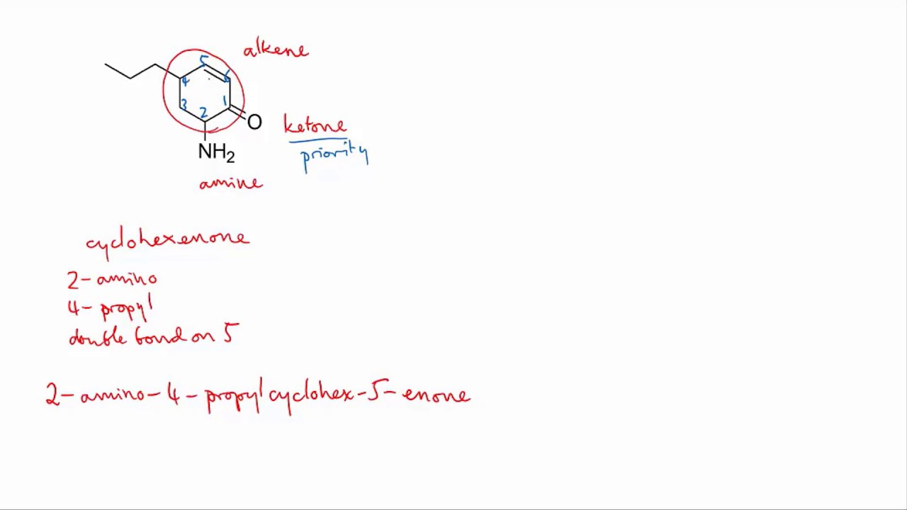 ⁣Multiple functional group examples 3 | Organic molecules | meriSTEM