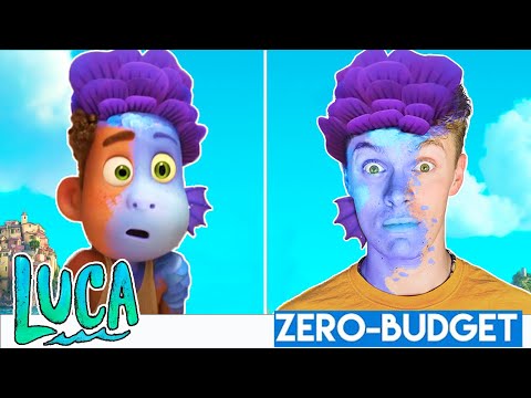 LUCA With ZERO BUDGET! Alberto SEA MONSTER in Disney Pixar Luca MOVIE PARODY By KJAR Crew!