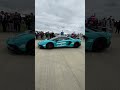 Gumball 3000 Lamborghini aventador and huracan sto at Supercarfest 2026