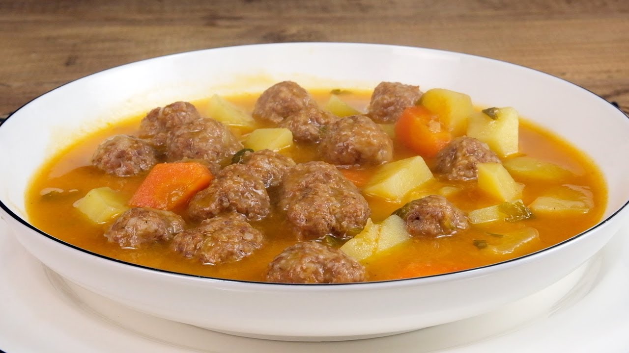 Köfteli Sulu Ev Yemeği Tarifi | Nasıl Yapılır | Yemek Tarifleri
