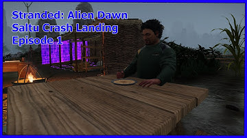 Stranded: Alien Dawn Saltu Crash Landing 1