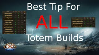 [POE] The #1 Best Tip For Totem Builds