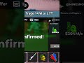 Trade 14 W or L?? #roblox #newgameinroblox #stealabrainrot #gaming #bloxfruits #games #minecraft